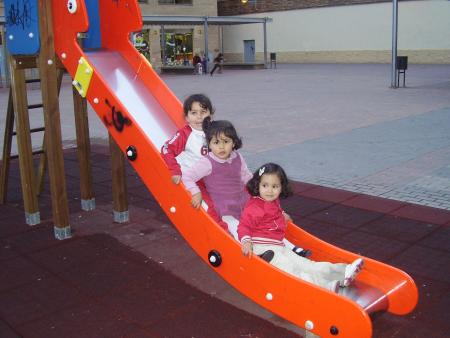 My Nieces Marwa & Salma with my cousin Aya