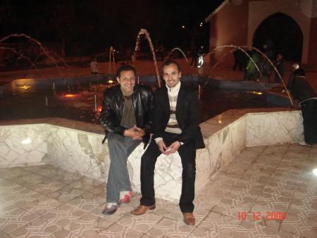 Ahmed et son ami Mostafa